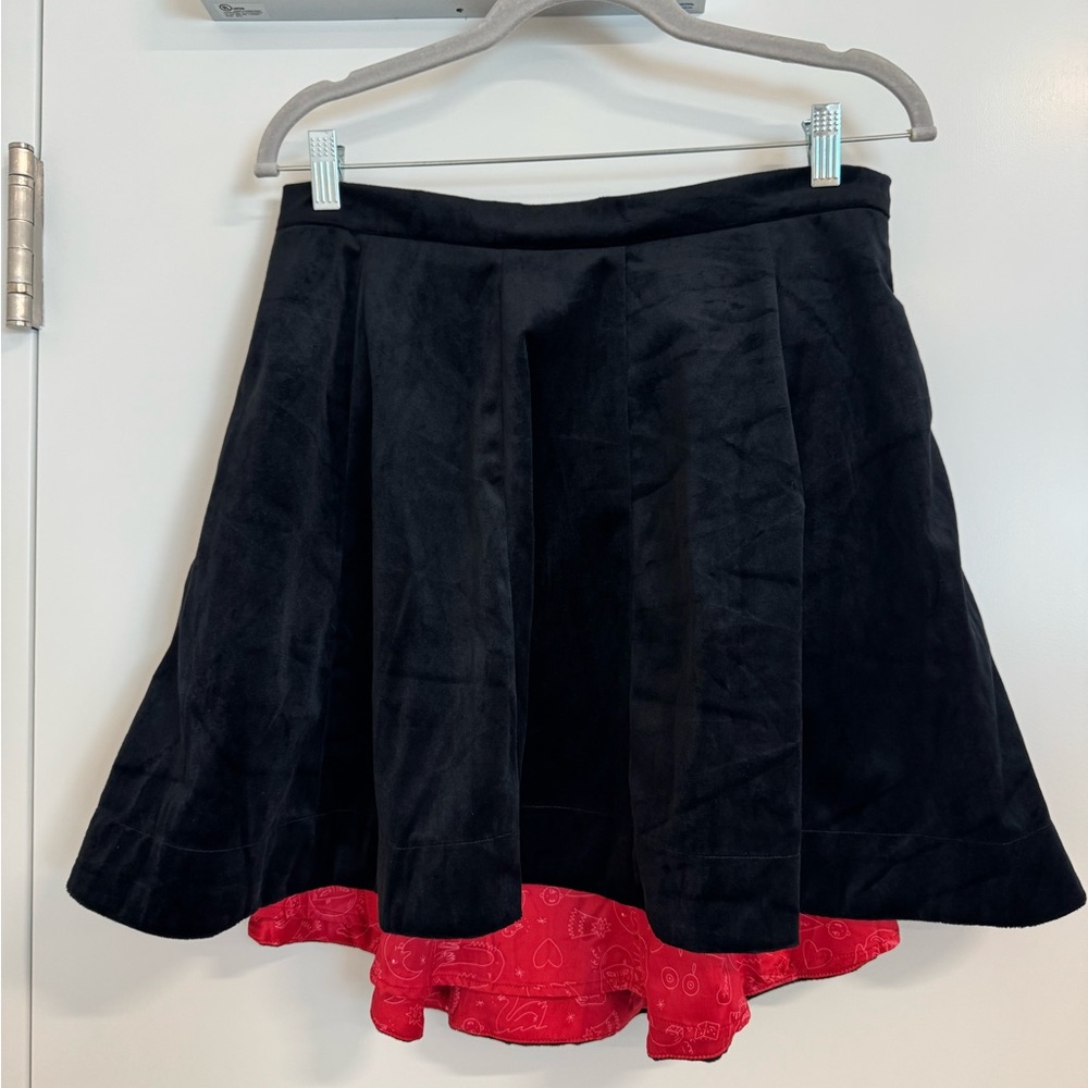 Tuesday of California Velvet Audrey Skirt NWOT